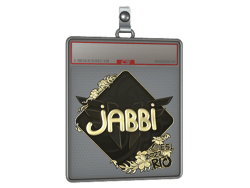 Sticker Slab | jabbi (Gold) | Rio 2022