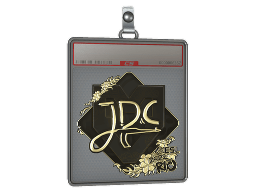 Sticker Slab | JDC (Gold) | Rio 2022
