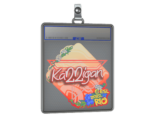 Sticker Slab | karrigan | Rio 2022