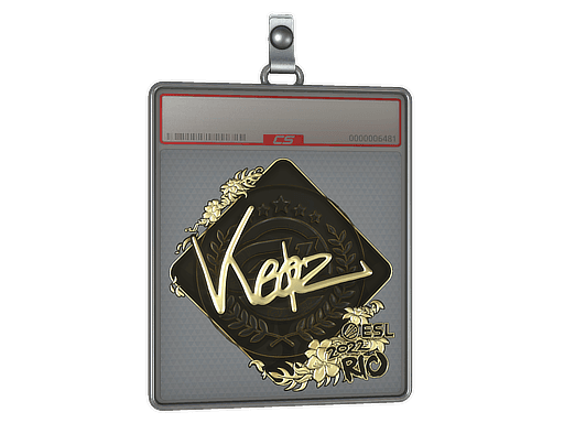 Sticker Slab | Keoz (Gold) | Rio 2022
