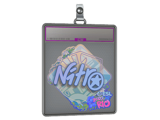 Sticker Slab | nitr0 (Holo) | Rio 2022