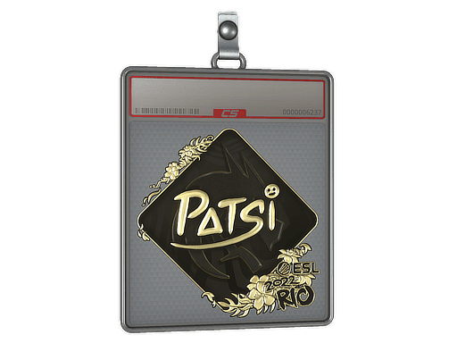 Sticker Slab | Patsi (Gold) | Rio 2022