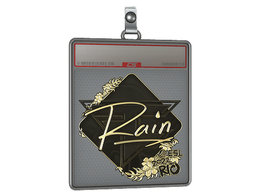 Sticker Slab | rain (Gold) | Rio 2022