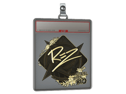 Sticker Slab | REZ (Gold) | Rio 2022