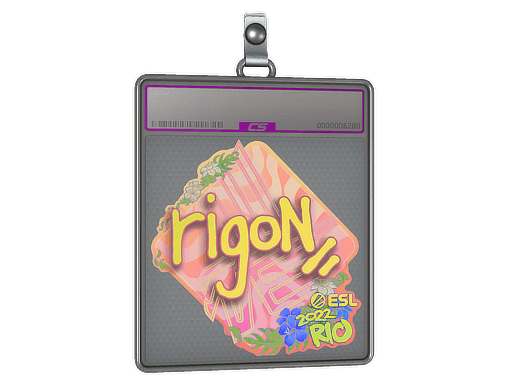 Sticker Slab | rigoN (Holo) | Rio 2022