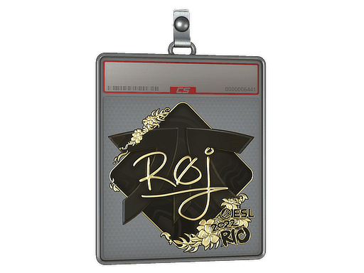 Sticker Slab | roeJ (Gold) | Rio 2022