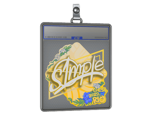 Sticker Slab | s1mple | Rio 2022