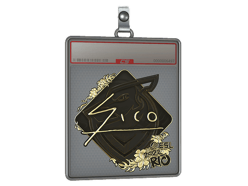 Sticker Slab | Sico (Gold) | Rio 2022