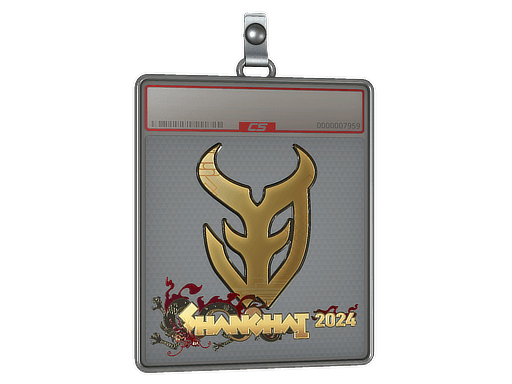 Sticker Slab | 3DMAX (Gold) | Shanghai 2024