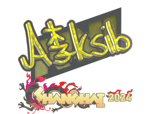 Sticker | Aleksib (Glitter) | Shanghai 2024