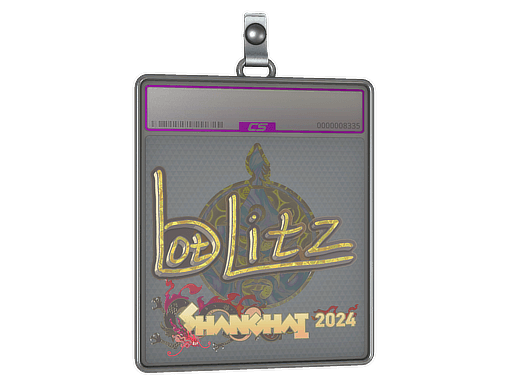 Sticker Slab | bLitz (Holo) | Shanghai 2024
