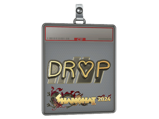 Sticker Slab | drop (Gold) | Shanghai 2024