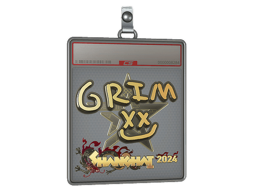 Sticker Slab | Grim (Gold) | Shanghai 2024