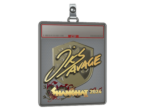 Sticker Slab | jks (Gold) | Shanghai 2024