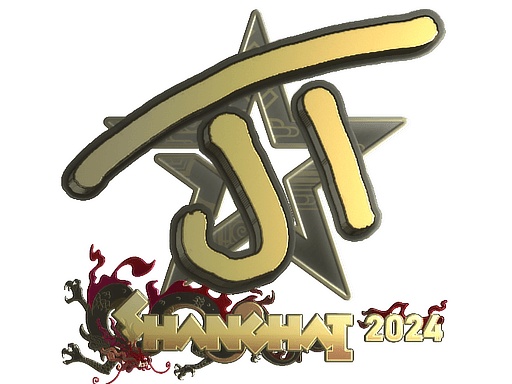 Sticker | JT (Gold) | Shanghai 2024