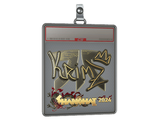 Sticker Slab | KRIMZ (Gold) | Shanghai 2024