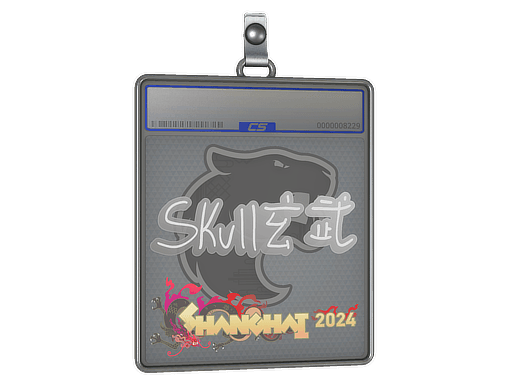 Sticker Slab | skullz | Shanghai 2024