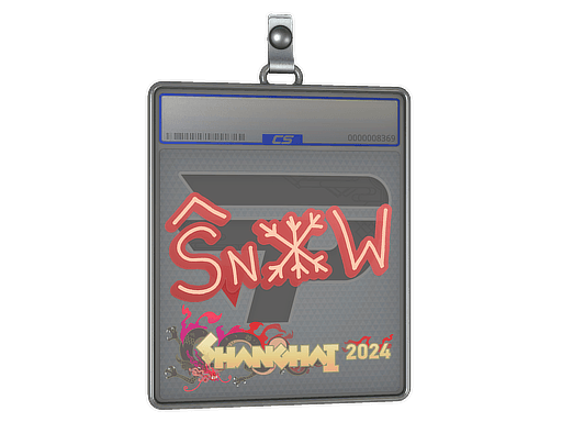 Sticker Slab | snow | Shanghai 2024