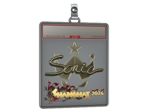 Sticker Slab | Sonic (Gold) | Shanghai 2024