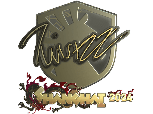 Sticker | Twistzz (Gold) | Shanghai 2024