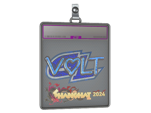 Sticker Slab | volt (Holo) | Shanghai 2024