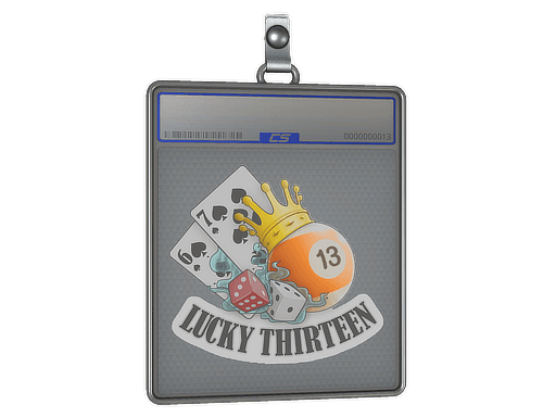 Sticker Slab | Lucky 13