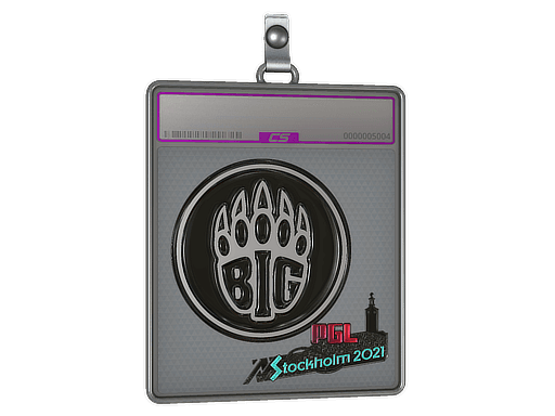 Sticker Slab | BIG (Foil) | Stockholm 2021