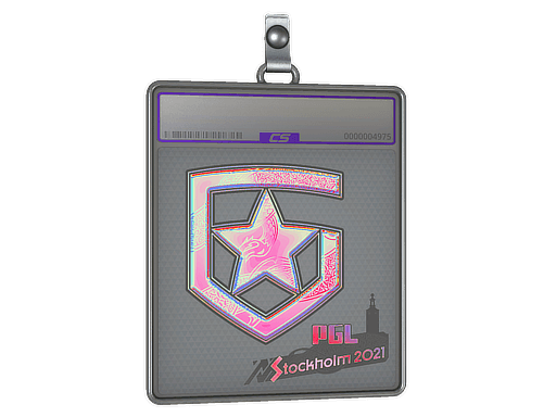 Sticker Slab | Gambit Gaming (Holo) | Stockholm 2021