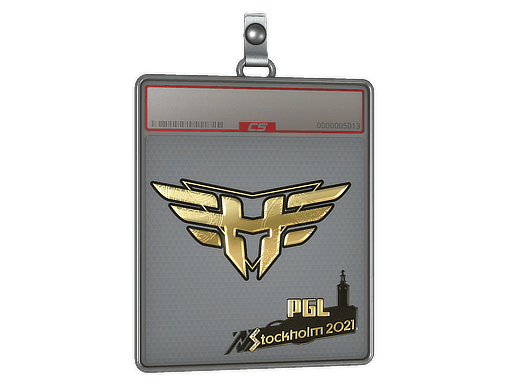 Sticker Slab | Heroic (Gold) | Stockholm 2021