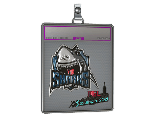 Sticker Slab | Sharks Esports (Foil) | Stockholm 2021